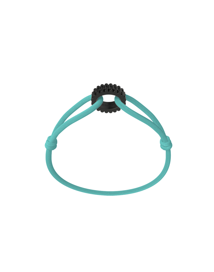 Carbon Regent Cord Bracelet