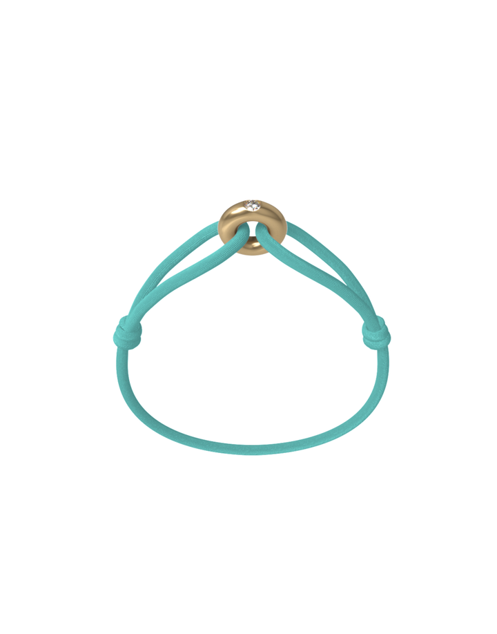 Golden Soho Diamond Cord Bracelet