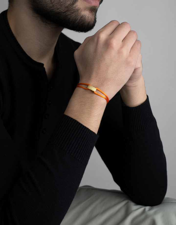 Golden Regent Cord Bracelet