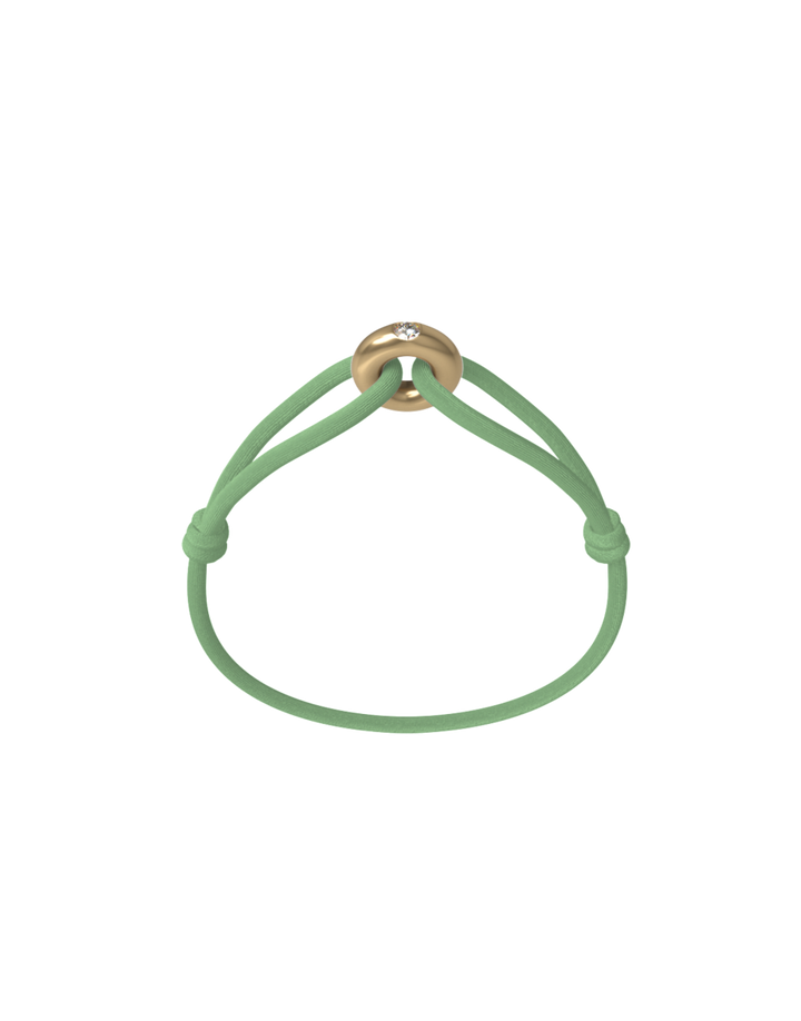Golden Soho Diamond Cord Bracelet