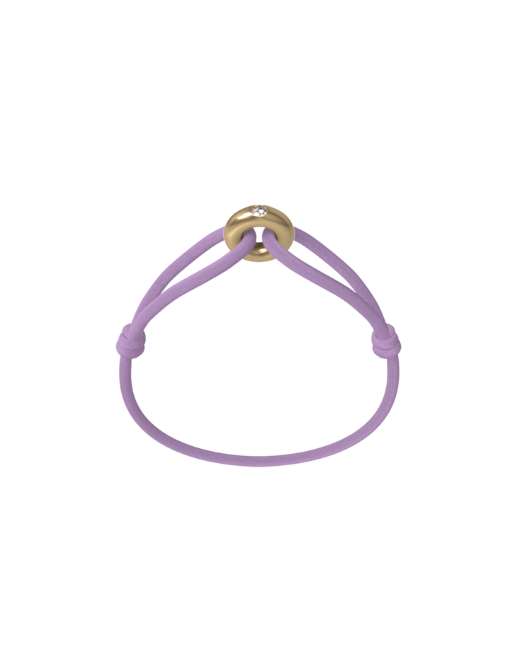 Golden Soho Diamond Cord Bracelet