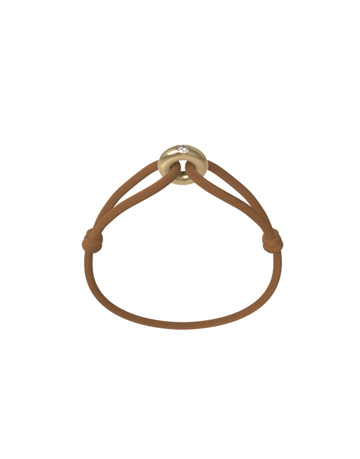 Golden Soho Diamond Cord Bracelet