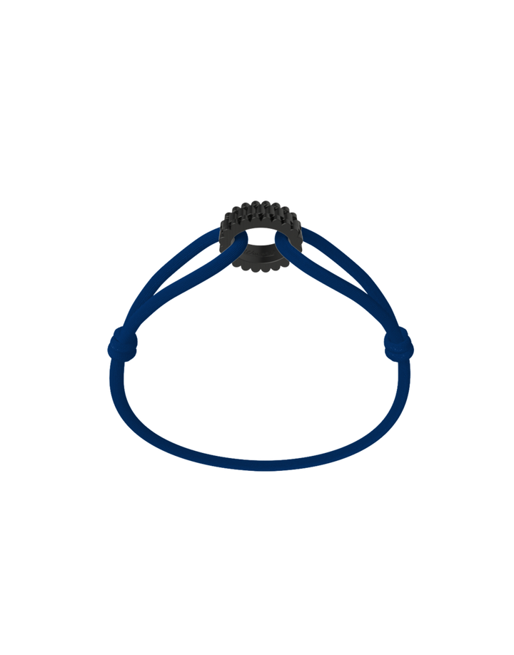 Carbon Regent Cord Bracelet
