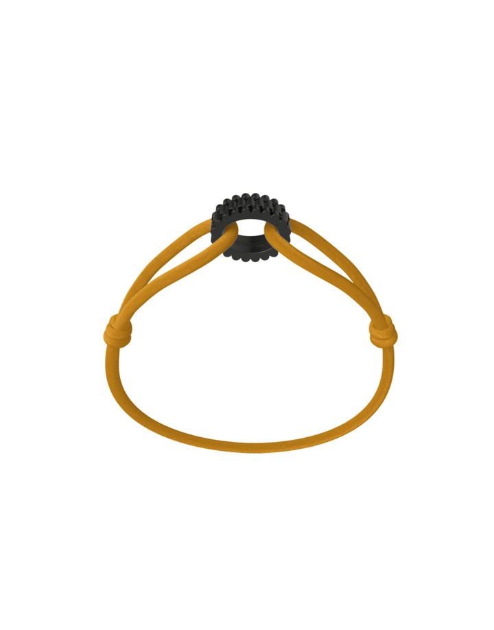 Carbon Regent Cord Bracelet