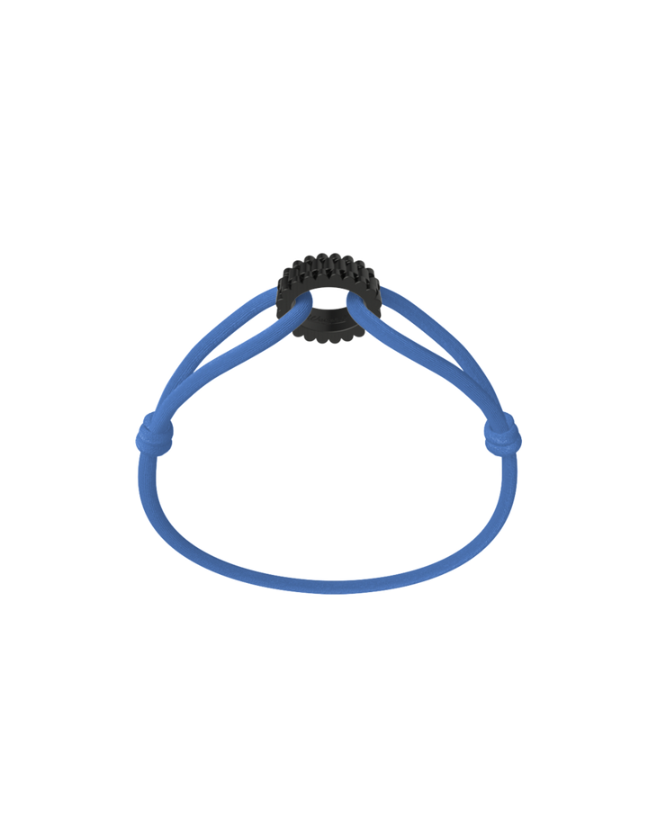 Carbon Regent Cord Bracelet