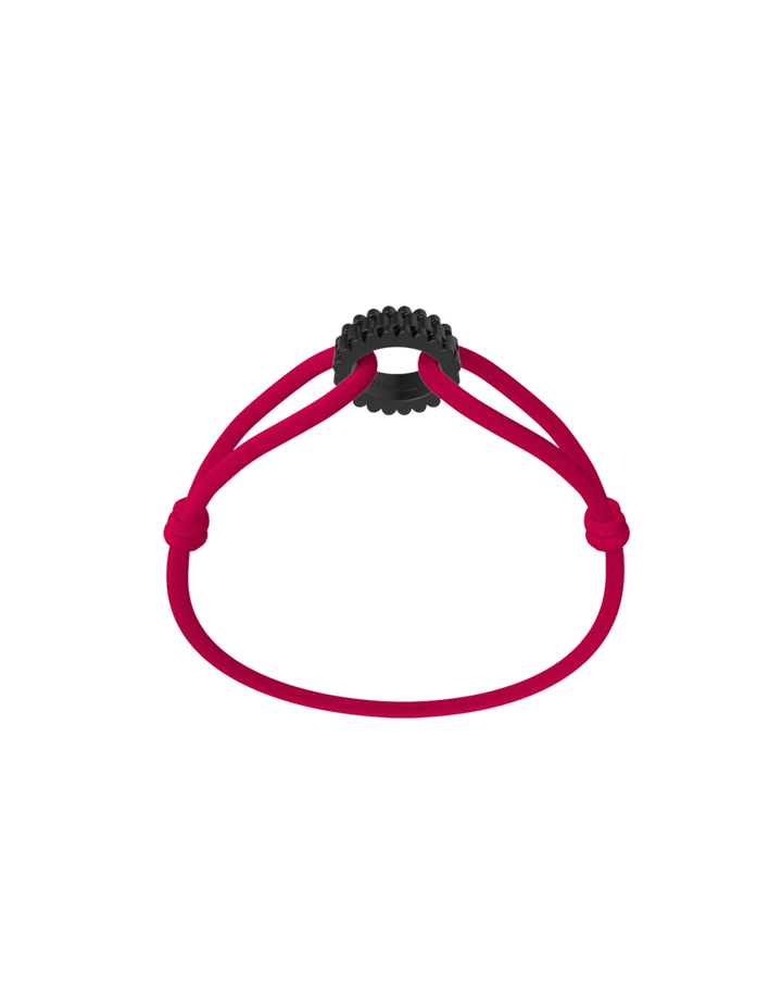 Carbon Regent Cord Bracelet
