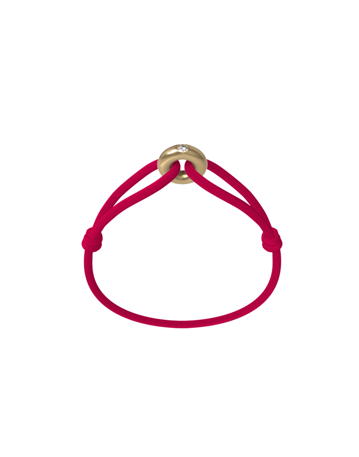 Golden Soho Diamond Cord Bracelet