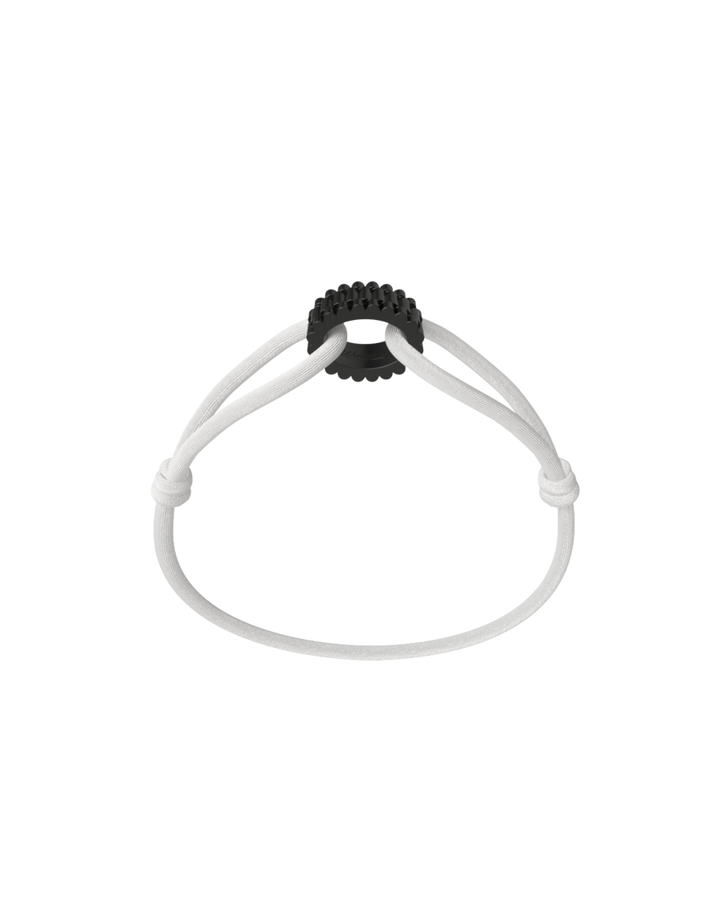 Carbon Regent Cord Bracelet