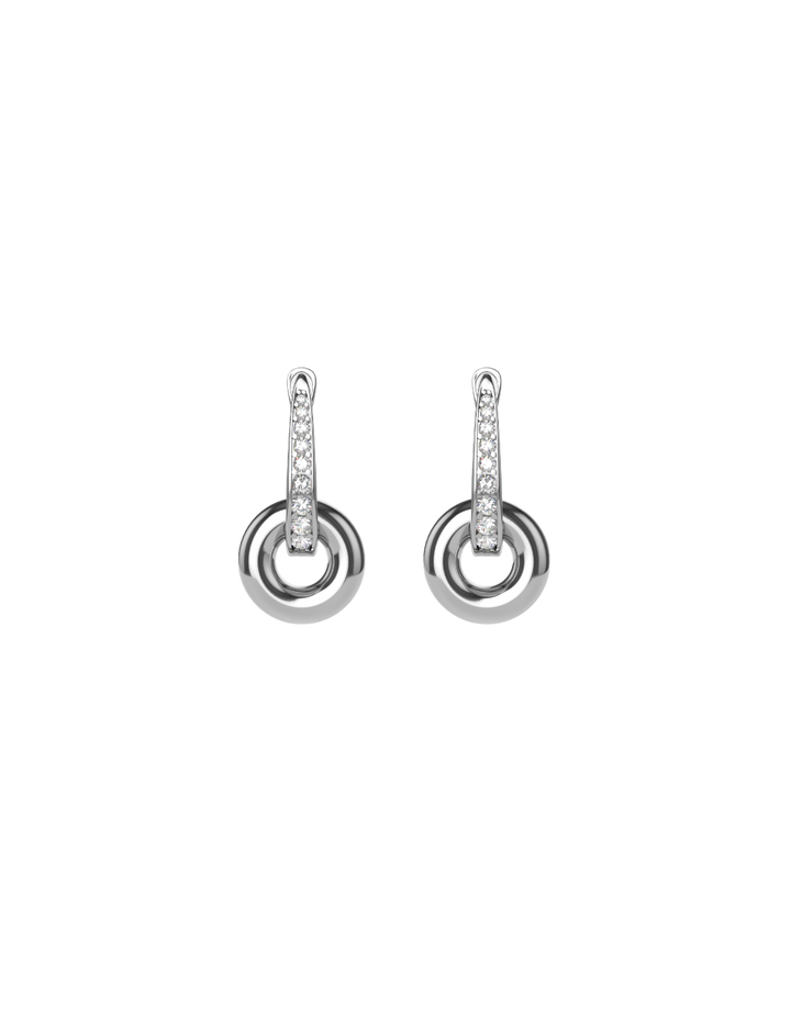 SILVER SOHO EARRINGS