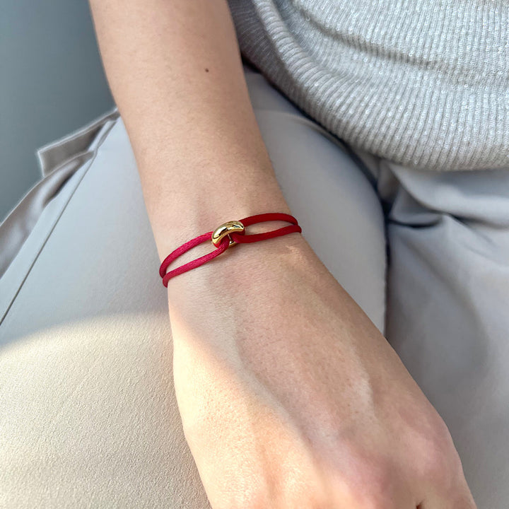 Golden Soho Cord Bracelet