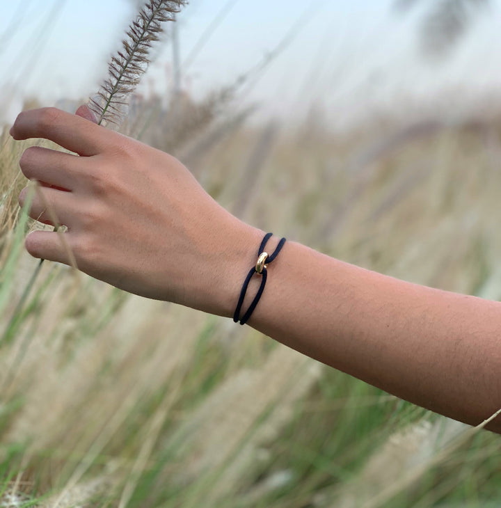 Golden Soho Cord Bracelet