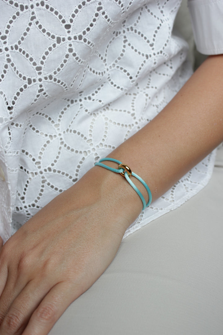 Golden Soho Cord Bracelet