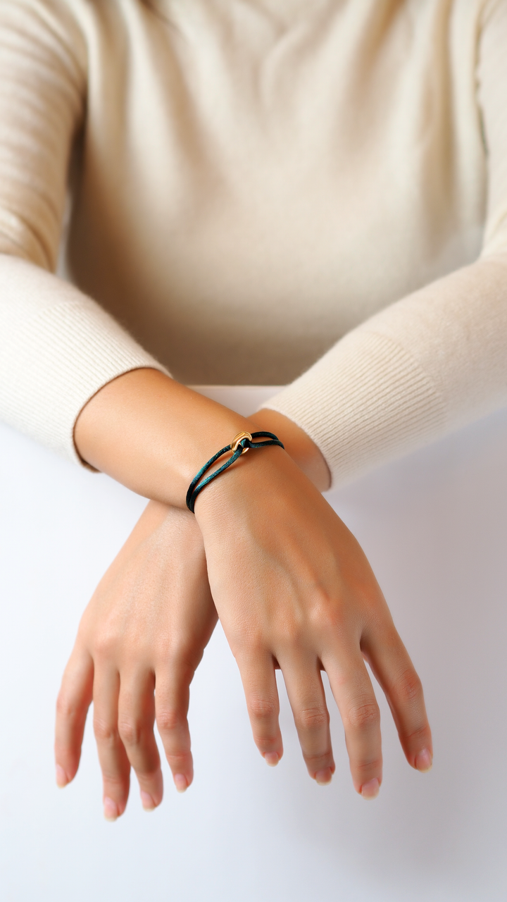 Golden Soho Cord Bracelet